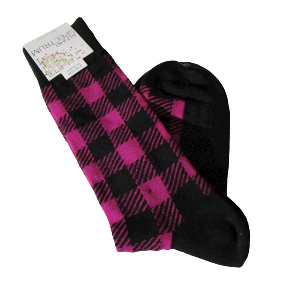 NWT Alfani Spectrum Dress Socks - Sock Size: 10-13 - Boldberry - Picture 1 of 3